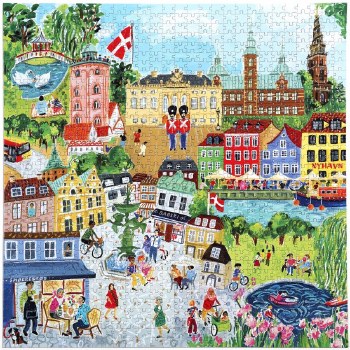 Square: Copenhagen - 1000pc Puzzle