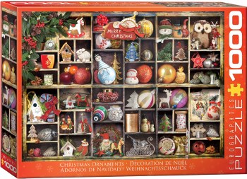 Christmas Ornaments 1000pc Puzzle