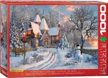 Christmas Cottage 1000pc Puzzle