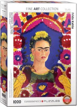 Frida Kahlo - Self Portrait - The Frame - 1000pc Puzzle