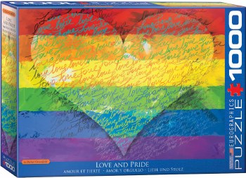 Love &amp; Pride 1000pc Puzzle
