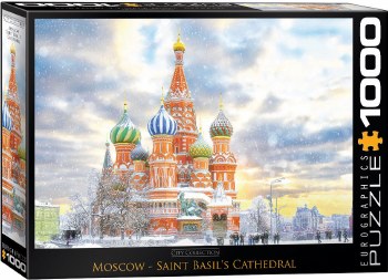 Moscow - Saint Basil's Cathedral 1000pc Puzzle