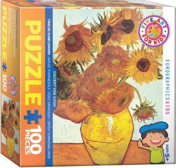 Twelve Sunflowers 100pc Puzzle
