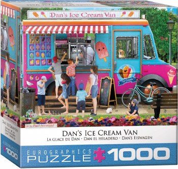 Dan's Ice Cream Van 1000pc Puzzle