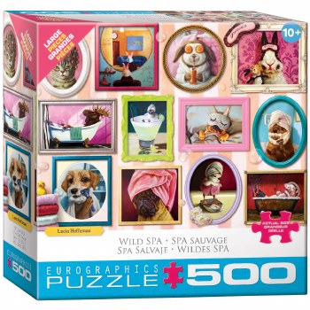 A Day at the Spa  500pc Puzzle