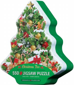 Christmas Tree Tin 500pc Puzzle