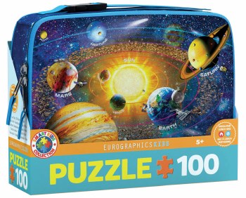 Exploring the Solar System Lunch Bag / Puzzle 100pc