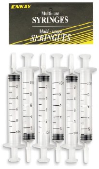 Multi-use Straight Tip Syringes - 10 ml