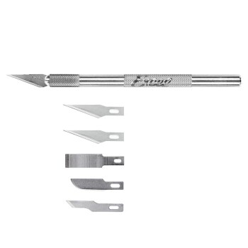 Light Duty K1 Craft Knife with 5 Blades