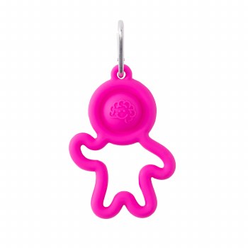 Lil Dimpl Keychain - Pink