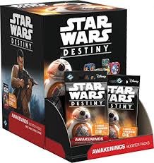 Star Wars Destiny Awakenings Sealed Booster Box Display