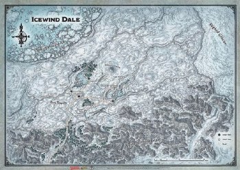 D&amp;D: Icewind Dale: Map
