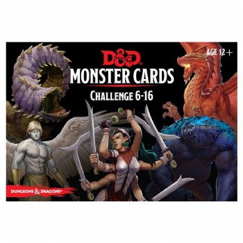 D&amp;D Monster Cards: Level 6-16