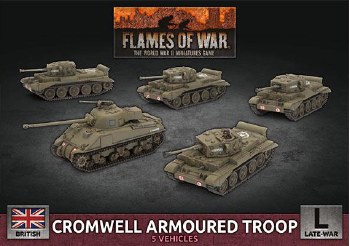 FOW Cromwell Armoured Troop