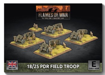 FOW 18/25pdr Gun Battery