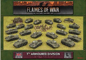 FOW 7th Armoured Division Army