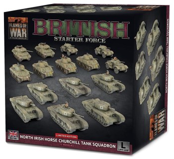FOW North Irish Churchill Tank Squadron (Limited Edition)