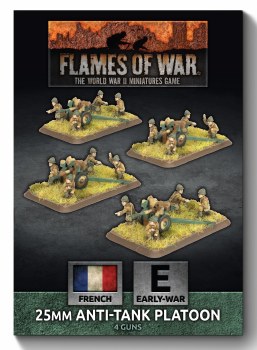 FOW Hotchkiss 25mm Anti-tank Platoon