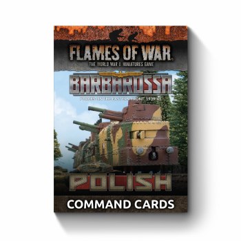 FOW Barbarossa: Polish Command Cards (Limited Edition)