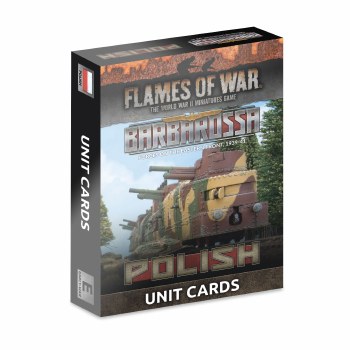 FOW Barbarossa: Polish Unit Card Pack (Limited Edition)