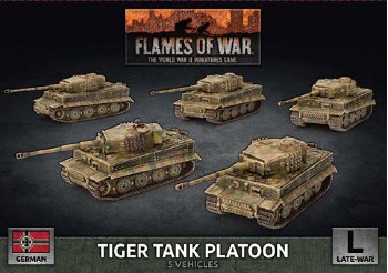 FOW Tiger Heavy Tank Platoon