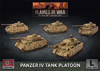 FOW Panzer IV Tank Platoon
