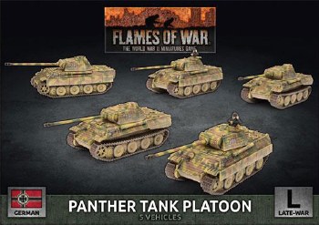 FOW Panther Tank Platoon