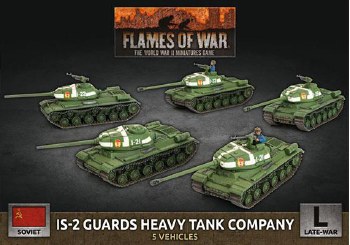 FOW IS-2 Guards Heavy Tank Company