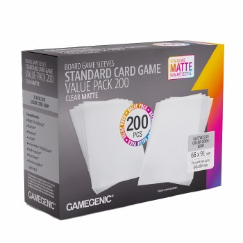 Matte Sleeves Standard 200ct