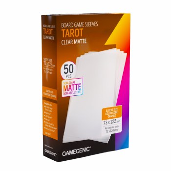 Tarot Sleeves Matte Clear