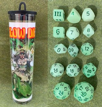 DCC: Glow: Chaotic Wizard Dice Set