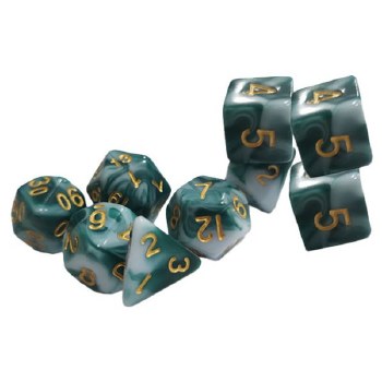 DCC: 9 Set : Thracian Smoky Dice Set