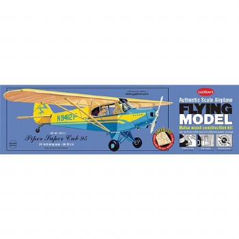 Piper Super Cub 95 Balsa Wood Flying Model Kit