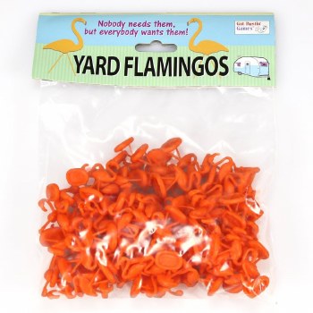 Trailer Park Wars: Orange Flamingos
