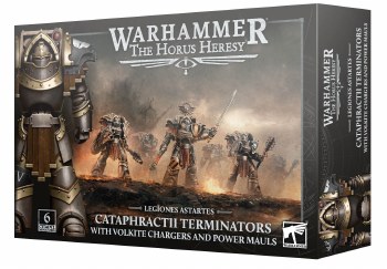 Legiones Asartes: Cataphractii Terminators with Volkite Chargers and Power Mauls
