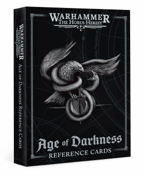 Age of Darkness Refererence Cards