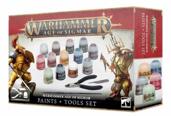 Age of Sigmar: Paints and Tools Set