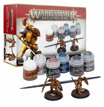 Age of Sigmar: Stormcast Eternals: Vindictors &amp; Paint Set