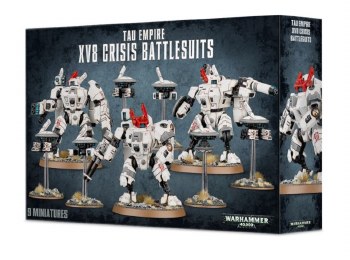 T'au Empire: Crisis Battlesuit Team