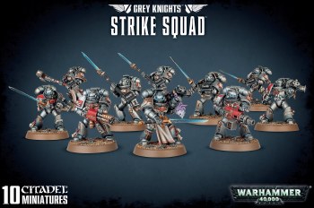 Grey Knights: Strike Squad (10 models)