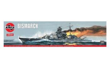 1/600 Bismark German Battleship Plastic Model Kit