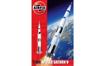 1/144 Apollo Saturn V Rocket Plastic Model Kit