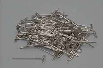 Steel T-Pins 1-1/4" (100)