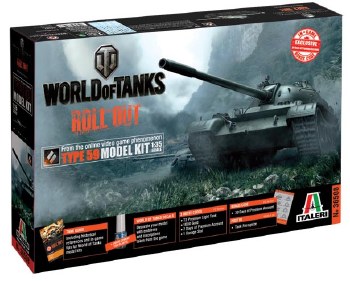 1/35 World of Tanks Roll Out - Type 59 Plastic Model Kit
