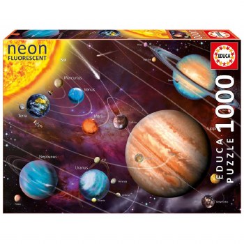 Solar System - Neon 1000pc Puzzle