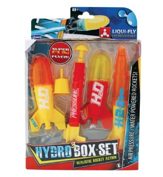 Liqui-Fly Deluxe Hydro Rocket 3 piece Set