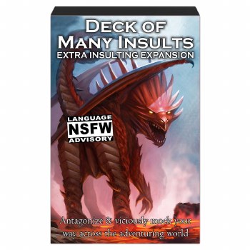 Deck of Many Insults: Extra Insulting Expansion