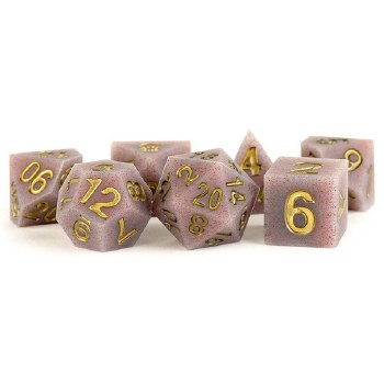 7-set Silicone Rubber Volcanic Dice