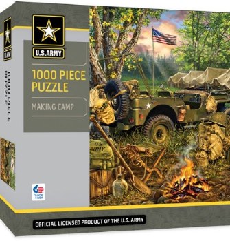 U.S. Army: Making Camp - 1000pc