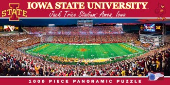 Panoramic: Iowa State Cyclones 1000pc Puzzle